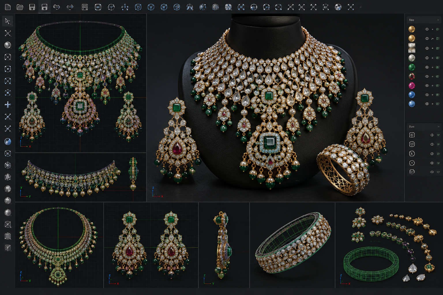 Bridal & Necklace Design Pro