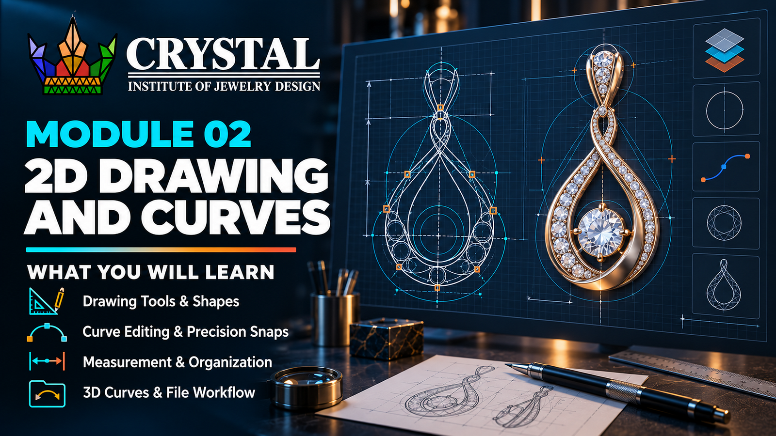 Module 2: 2D Drawing & Curves Fundamentals